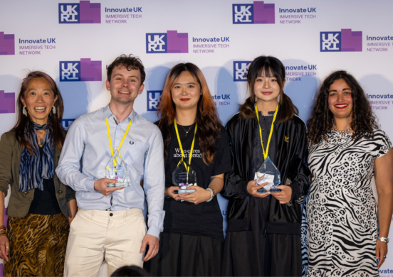 Best Immersive Game Winner 2025 - The Warming Table by Kewin Skrzekut, Leyi Zhou and Yiping Li of London College of Communication, University of the Arts London