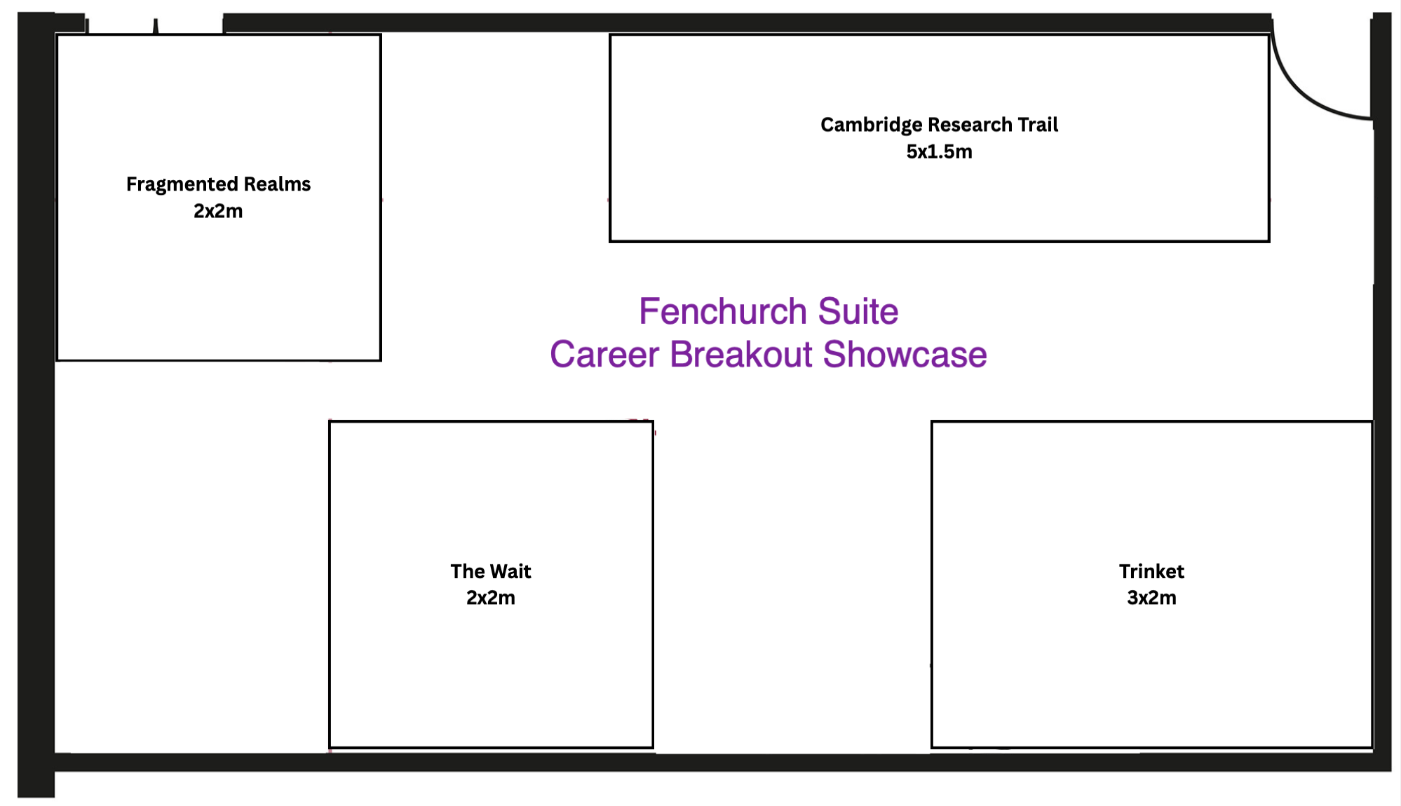 Fenchurch Suite floor plan