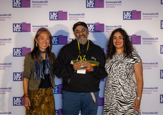 XR Educator Award Winner 2025 - Dr. Atif Mohammed Ghani, Associate Lecturer Communication MFA and Digital Direction MA at the Royal College of Art